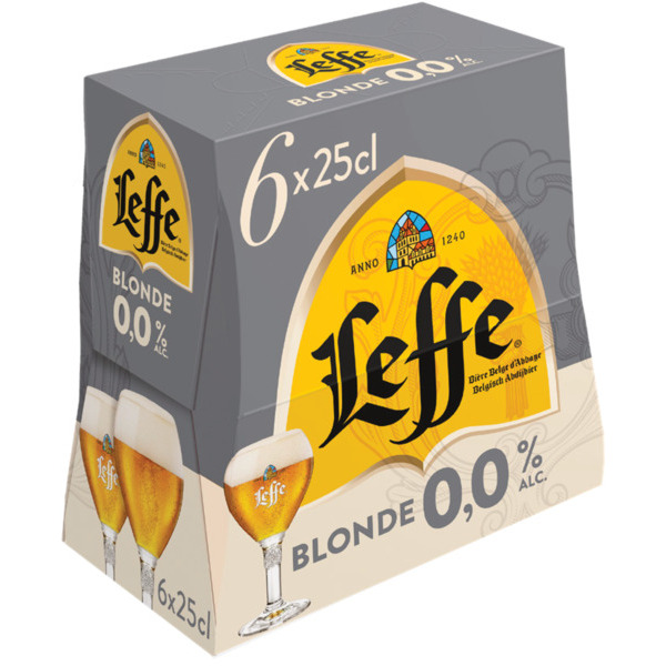 BIÈRE BLONDE SANS ALCOOL 0.0
LEFFE