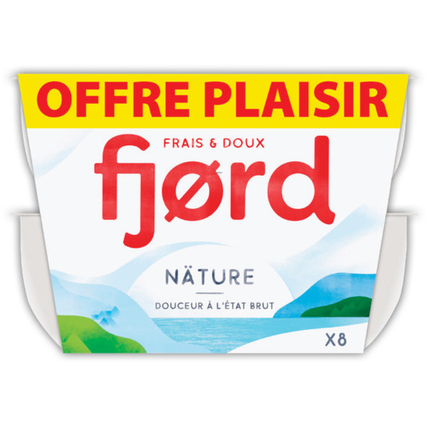 YAOURT FROMAGE BLANC NATURE EN OFFRE PLAISIR
FJORD