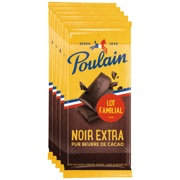 TABLETTES DE CHOCOLAT NOIR EXTRA
POULAIN