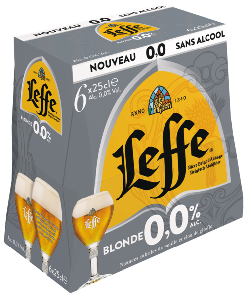BIÈRE BLONDE SANS ALCOOL 0.0
LEFFE