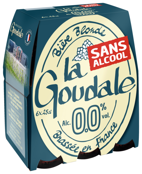 BIÈRE BLONDE SANS ALCOOL 0.0
GOUDALE
