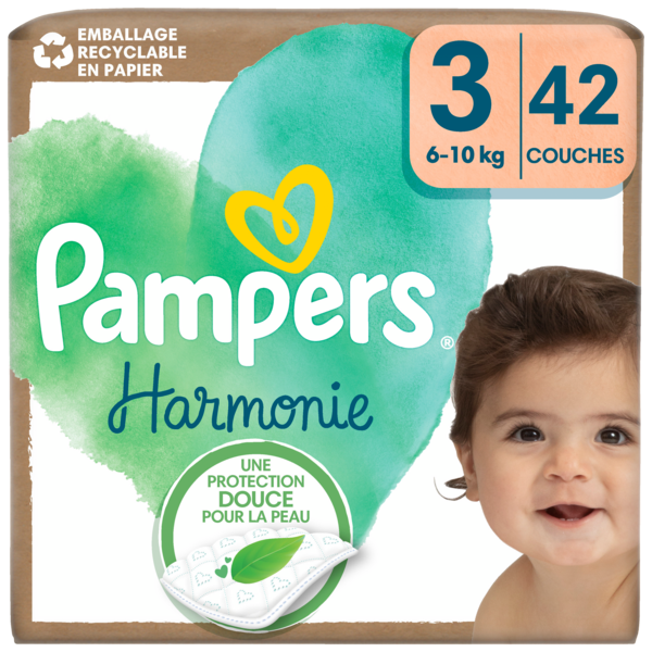 COUCHES HARMONIE T3 X42
PAMPERS