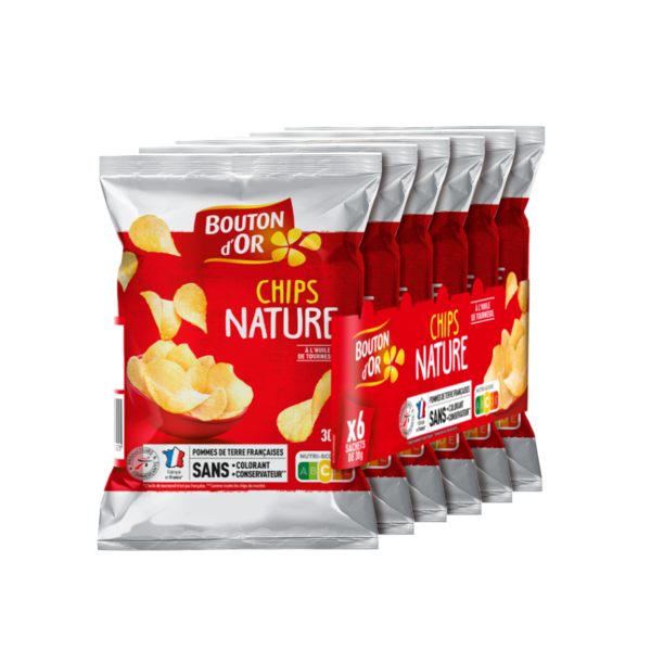 CHIPS NATURE
BOUTON D'OR