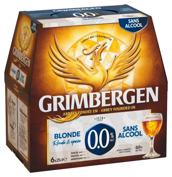BIÈRE BLONDE SANS ALCOOL 0.0
GRIMBERGEN