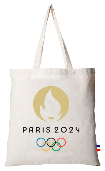 SAC TOTE BAG JEUX OLYMPIQUES PARIS 2024 JO 2024