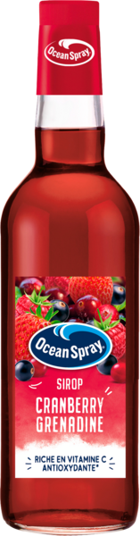 SIROP CRANBERRY GRENADINE
OCEAN SPRAY