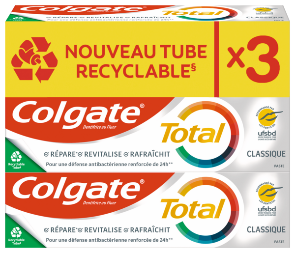 DENTIFRICE TOTAL CLASSIQUE
COLGATE