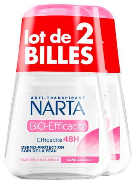 DÉODORANT FEMME BILLE BIO EFFICACITÉ
NARTA