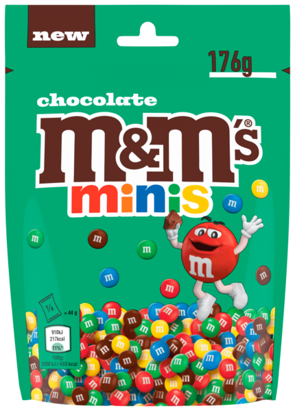 MINIS BILLES CHOCOLATÉES 
M&M'S