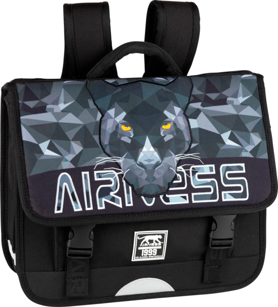 CARTABLE 38CM 2 COMPARTIMENTS ACE NOIR 
AIRNESS