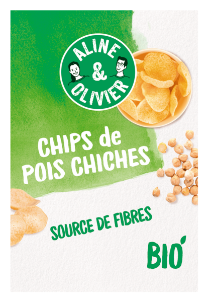 CHIPS BIO POIS CHICHES
ALINE & OLIVIER