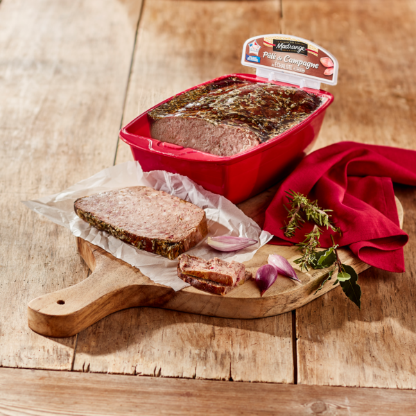 PÂTÉ DE CAMPAGNE A L'ÉCHALOTE 
MADRANGE