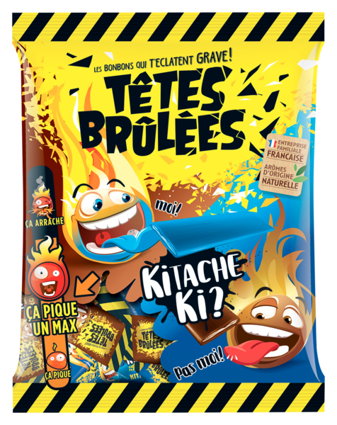 BONBONS BARRES KITACHE KI
TÊTES BRULÉES