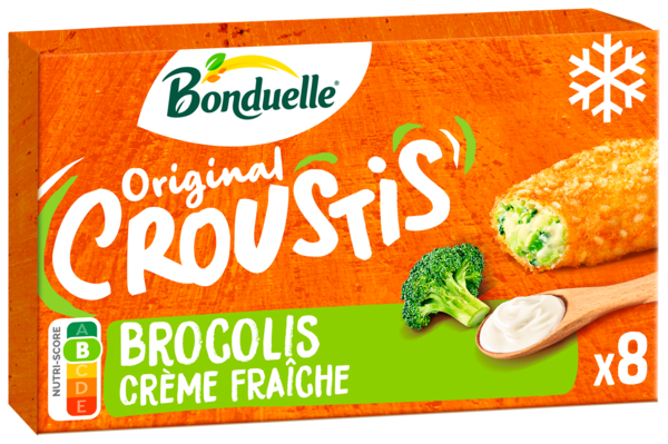 ORIGINAL CROUSTIS LÉGUMES BROCOLIS X8 SURGELÉS
BONDUELLE