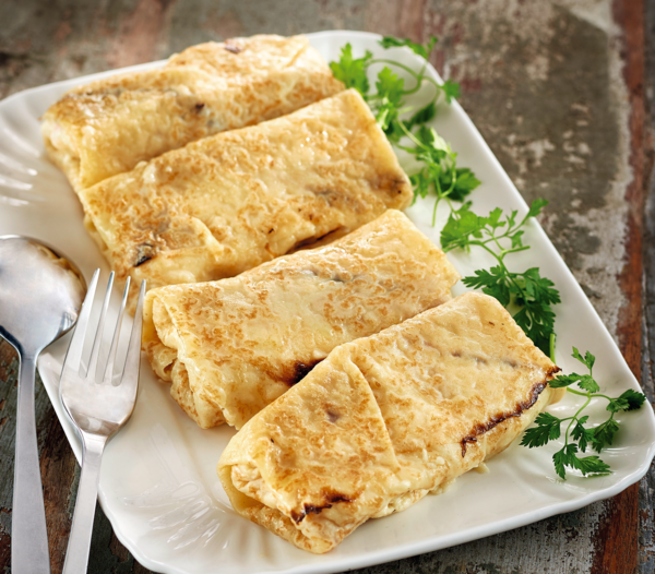 CRÊPE ROULÉE JAMBON FROMAGE 