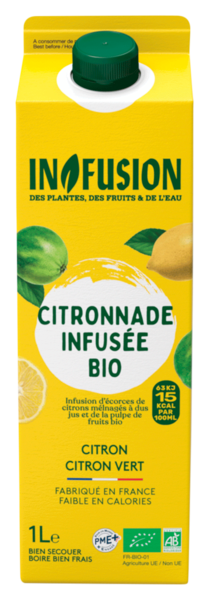 CITRONNADE INFUSÉE CITRON/CITRON VERT BIO
INFUSION