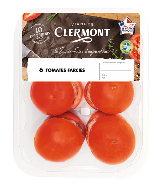 6 TOMATES FARCIES 
CLERMONT