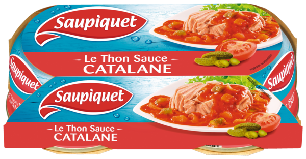 THON  SAUCE CATALANE
SAUPIQUET