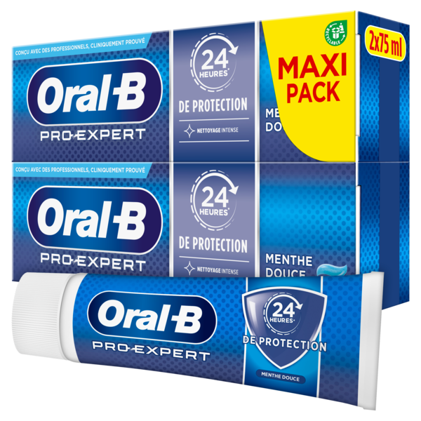 DENTIFRICE PRO EXPERT NETTOYAGE INTENSE MENTHE DOUCE
ORAL B