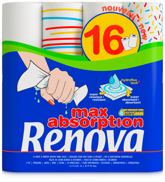 ESSUIE-TOUT MAXI-ABSORPTION X16
RENOVA