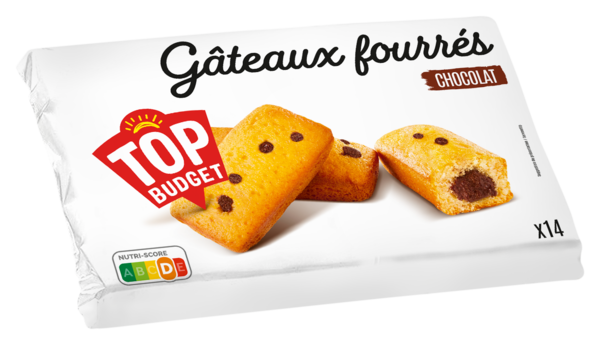 GÂTEAUX FOURRÉS CHOCOLAT 
TOP BUDGET