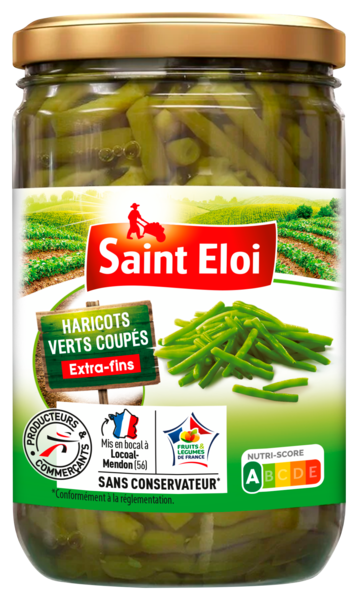 HARICOTS VERTS EXTRA FINS COUPÉS 
SAINT ÉLOI