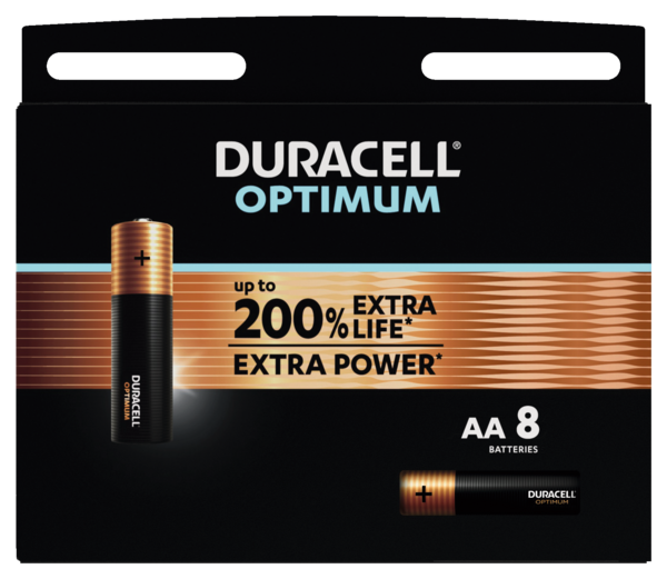 PILES OPTIMUM X8 AA / LR06
DURACELL