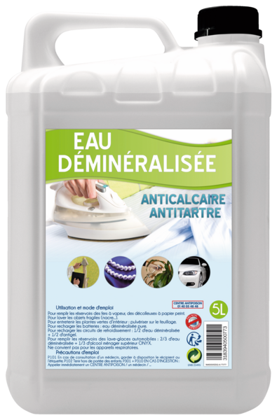 EAU DEMINERALISEE 5L 
ONYX