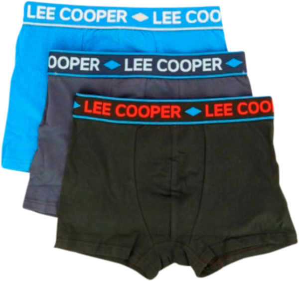 LOT DE 3 BOXERS HOMME 
LEE COOPER