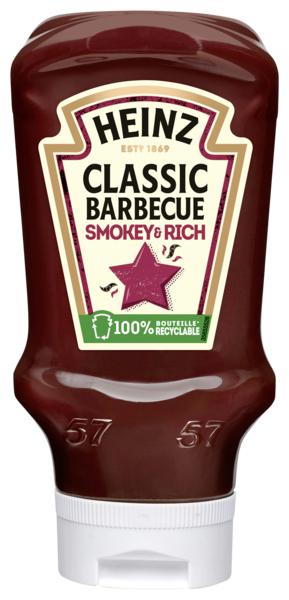 SAUCE CLASSIC BARBECUE SMOKEY & RICH
HEINZ