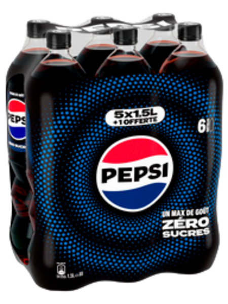 BOISSON GAZEUSE ZÉRO SUCRES
PEPSI