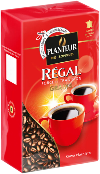 CAFÉ RÉGAL EN GRAINS 
PLANTEUR DES TROPIQUES