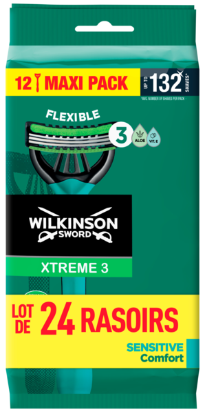 RASOIRS XTREME 3 SENSITIVE COMFORT X24
WILKINSON