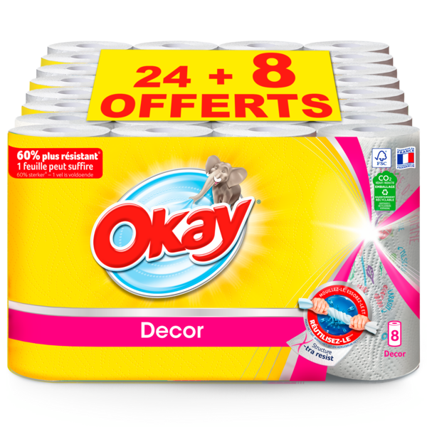 ESSUIE-TOUT X24 DÉCOR
OKAY