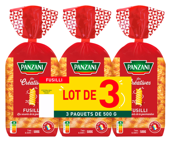 PÂTES CRÉATIVES FUSILLI
PANZANI