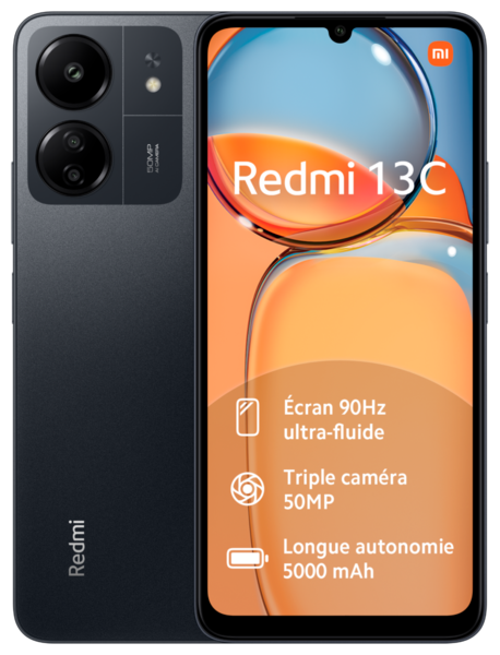 SMARTPHONE REDMI 13C 8/256GO MIDNIGHT BLACK 
XIAOMI