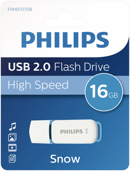 CLÉ USB SNOW 2.0 16GB 
PHILIPS