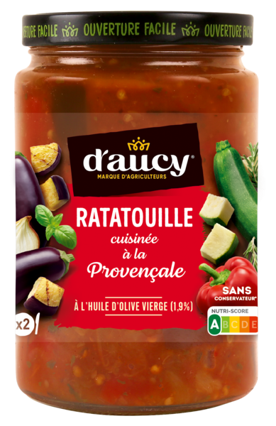 RATATOUILLE CUISINÉE À LA PROVENÇALE 
D'AUCY