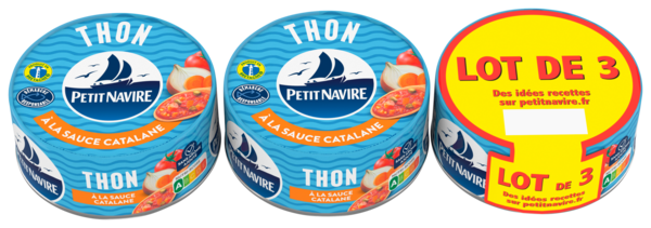 THON  SAUCE CATALANE
PETIT NAVIRE