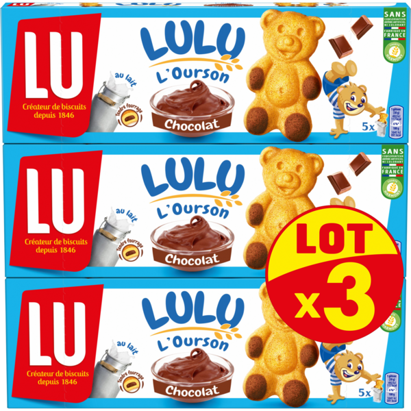 LULU L'OURSON CHOCOLAT
LU