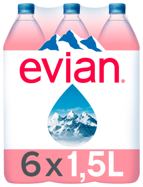 EAU MINÉRALE NATURELLE 
EVIAN