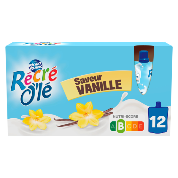 GOÛTER LAITIER GOURDES VANILLE
RÉCRÉ OLÉ