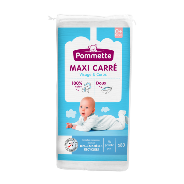 MAXI CARRE VISAGE & CORPS X80
POMMETTE