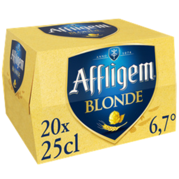 BIÈRE BLONDE D'ABBAYE
AFFLIGEM