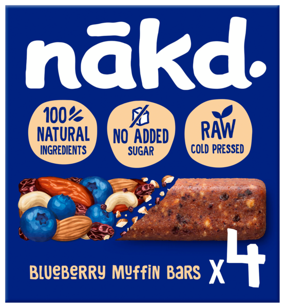 BARRES  BLUEBERRY MUFFIN MYRTILLES
NAKD