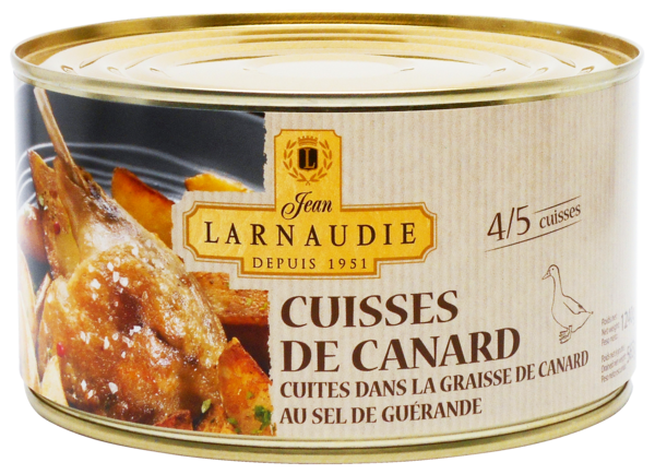 CUISSES DE CANARD AU SEL DE GUÉRANDE
JEAN LARNAUDIE