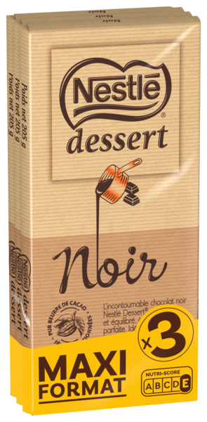 TABLETTE DE CHOCOLAT NOIR
NESTLÉ DESSERT