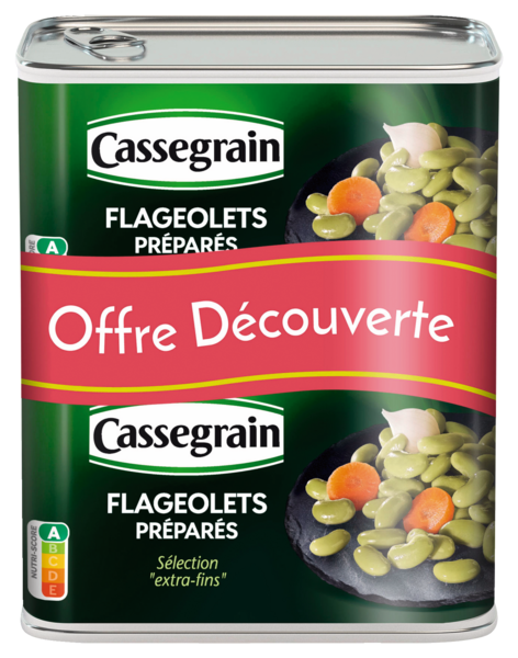 FLAGEOLETS CUISINÉS
CASSEGRAIN