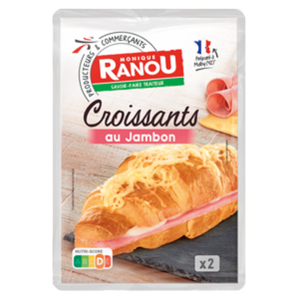 CROISSANTS AU JAMBON 
MONIQUE RANOU