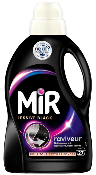 LESSIVE LIQUIDE RAVIVEUR BLACK X27 LAVAGES
MIR